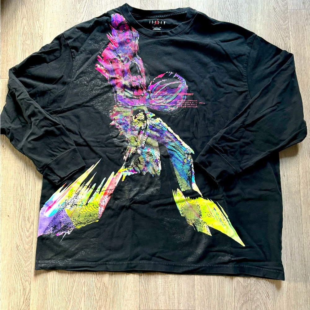 Air Jordan Long Sleeve shirt mens 2XL